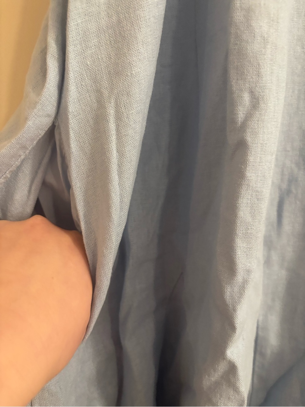 Universal Thread Light Blue Button-Front Mini Dress - Picture 4 of 5
